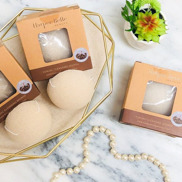 HARPER BELLE BEAUTY Organic Konjac Sponge for Face & Body - Picture 2 of 5